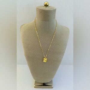 Madewell Gold Paperclip Necklace